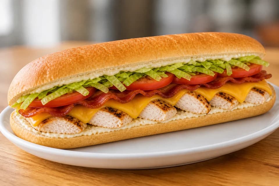 Grilled Chicken Club hero